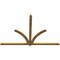 Ekena Millwork Redmond Rough Sawn Timber Gable Bracket, Western Red Cedar, 108"W x 72"H x 2"D x 4"F, 16/12 Pitch GBW108X72X0204RED00RWR - alternate 2